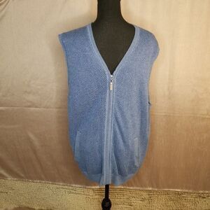 TASSO ELBA Blue‎ Sweater Vest